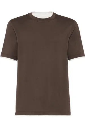 Brunello Cucinelli Camiseta a capas