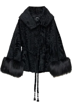 Dior Chaqueta con puños de pelo