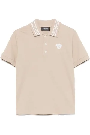VERSACE Polo con bordado Medusa