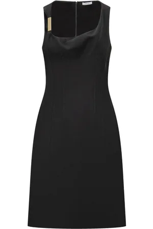 Salvatore Ferragamo Vestido midi con diseño de corsé