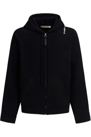 Marni Chaqueta con capucha y logo bordado