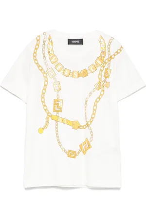 VERSACE Camiseta con logo estampado