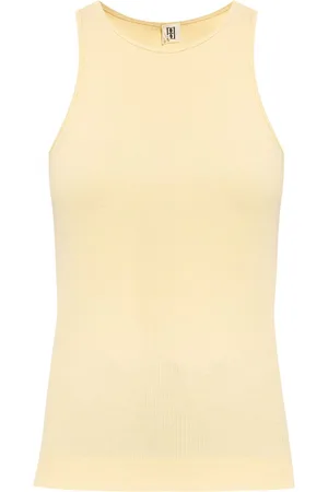 By Malene Birger Top Amani sin mangas