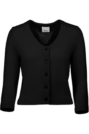 Allude Top de punto con botones y cuello en V