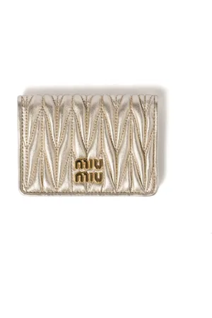 Miu Miu Tarjetero de matelassé