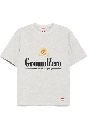 Ground Zero Camiseta con logo estampado
