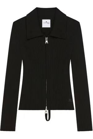 Courrèges Cárdigan con cremallera