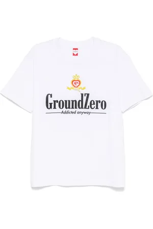 Ground Zero Camiseta con logo estampado