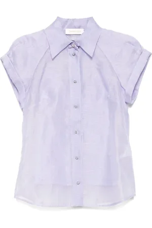 ZIMMERMANN Blusa Crush ajustada