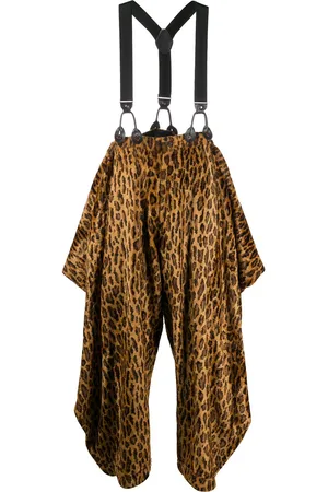 Jean Paul Gaultier Pantalones con animal print