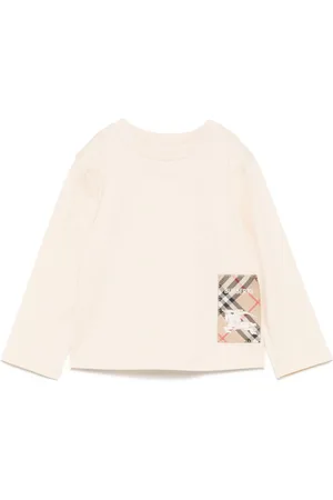 Burberry Camiseta con parche del logo