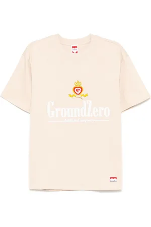 Ground Zero Camiseta con logo estampado