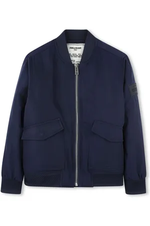 Zadig & Voltaire Chaqueta bómber con parche del logo