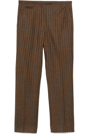 Hermès Pantalones a rayas 2010