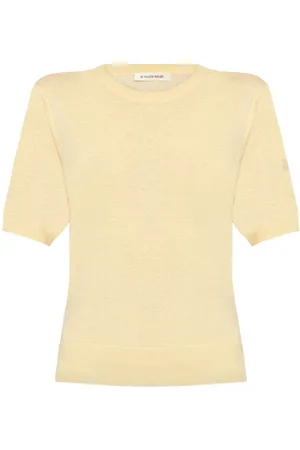 By Malene Birger Top con logo bordado