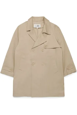 Maison Margiela Gabardina con diseño cruzado