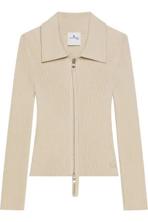 Courrèges Cárdigan con cremallera