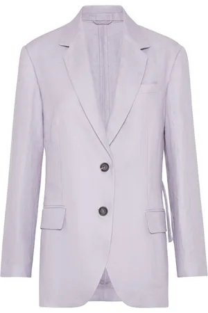 Brunello Cucinelli Blazer tipo gabardina
