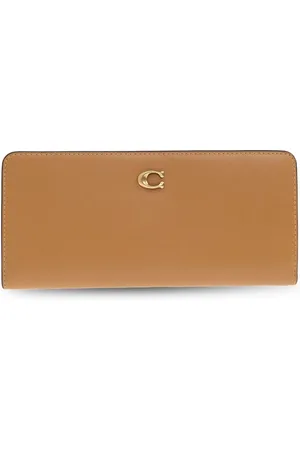 Coach Cartera con placa del logo