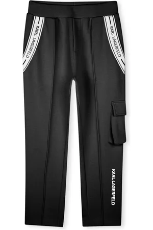 Karl Lagerfeld Pantalones de chándal con logo bordado