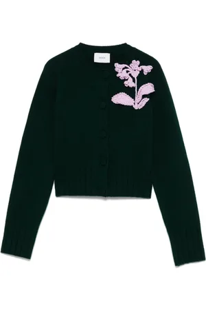 Erdem Cárdigan con apliques florales