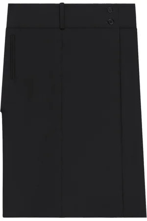 Courrèges Falda con cinturón