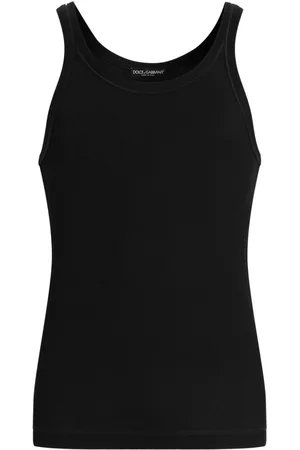 Dolce & Gabbana Top con parche del logo