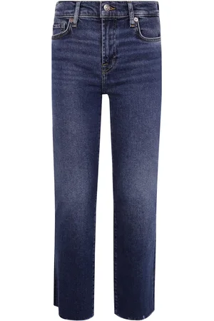 7 for all Mankind Vaqueros estilo capri