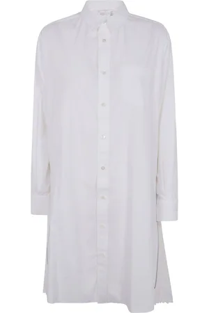 SACAI Vestido camisero con pliegues