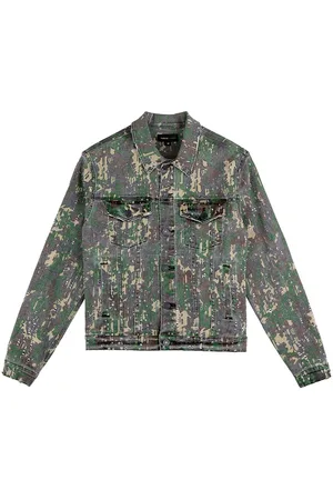 Purple Brand Chaqueta Militaire Buckshot