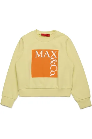 MAX&Co. Kids Sudadera con logo estampado