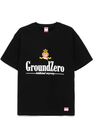 Ground Zero Camiseta con logo estampado