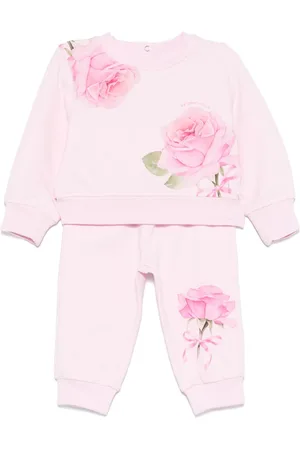 MONNALISA Chándal con rosas estampadas