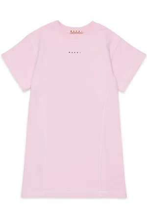 Marni Vestido estilo camiseta con logo