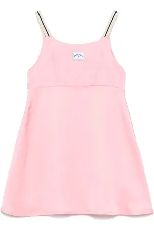 Palm Angels Vestido con parche del logo