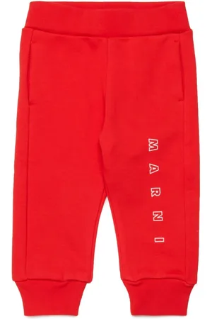 Marni Pantalones de chándal con logo