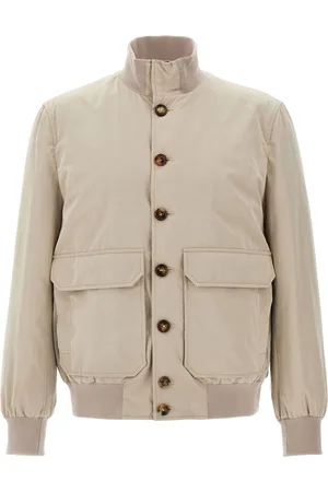 Brunello Cucinelli Chaqueta bómber impermeable