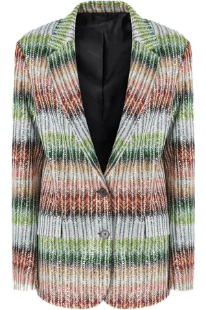 Missoni Blazer tejido en zigzag