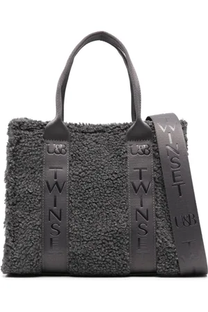Twin-Set Bolso shopper con logo estampado