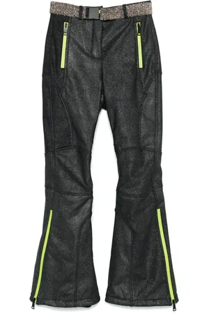 Khrisjoy Pantalones de esquí con detalle de purpurina