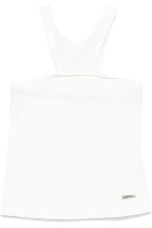 MONNALISA Top con placa del logo