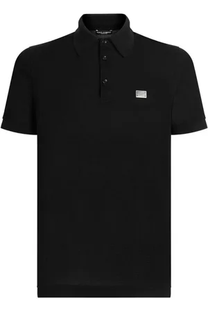 Dolce & Gabbana Polo con placa del logo
