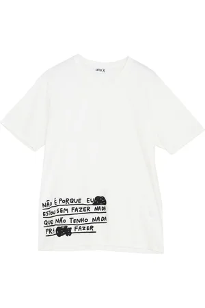 Uma Raquel Davidowicz Camiseta con eslogan estampado