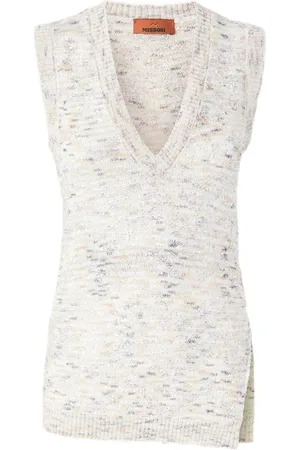 Missoni Top sin mangas con lentejuelas