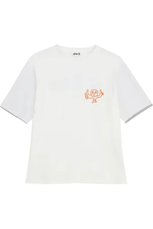 Uma Raquel Davidowicz Camiseta con eslogan estampado
