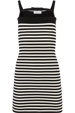 Nina Ricci Vestido corto a rayas