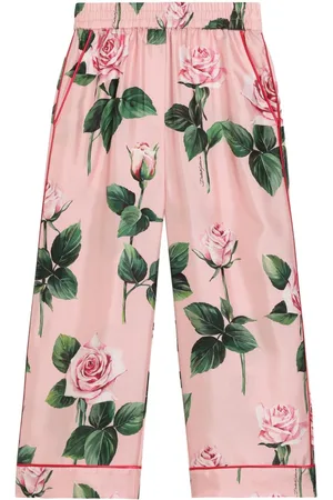 Dolce & Gabbana Pantalones con estampado floral