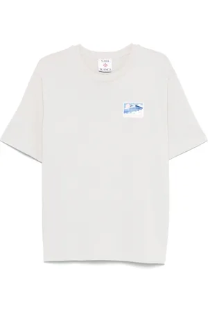 Casablanca Camiseta con parche del logo