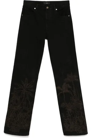 Alanui Vaqueros Jungle Toile de Jouy