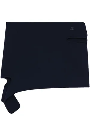 Courrèges Falda corta de punto de bucle